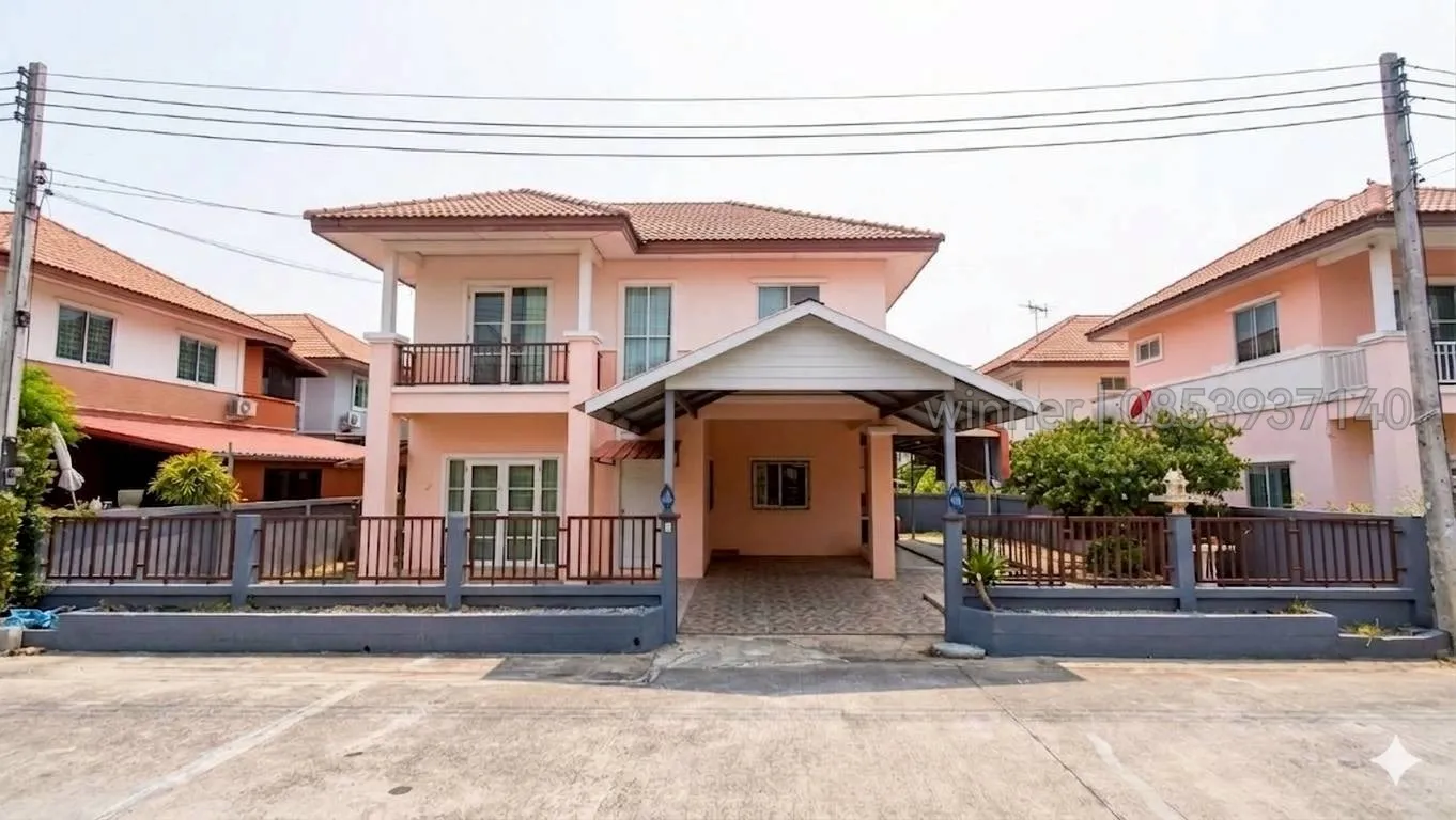 ขายบ้านเดี่ยวหลังใหญ่ พื้นที่กว้าง 57.8 ตร.ว. ทำเลดีต้นโครงการ! ​หมู่บ้านปิยทรัพย์ รังสิต คลอง 10 — พร้อมเข้าอยู่ทันที ในราคาเพียง 2.xx ล้าน!
